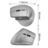ACT juhtmevaba ergonoomiline hiir Bluetoothi ja USB-C/USB-A-ga