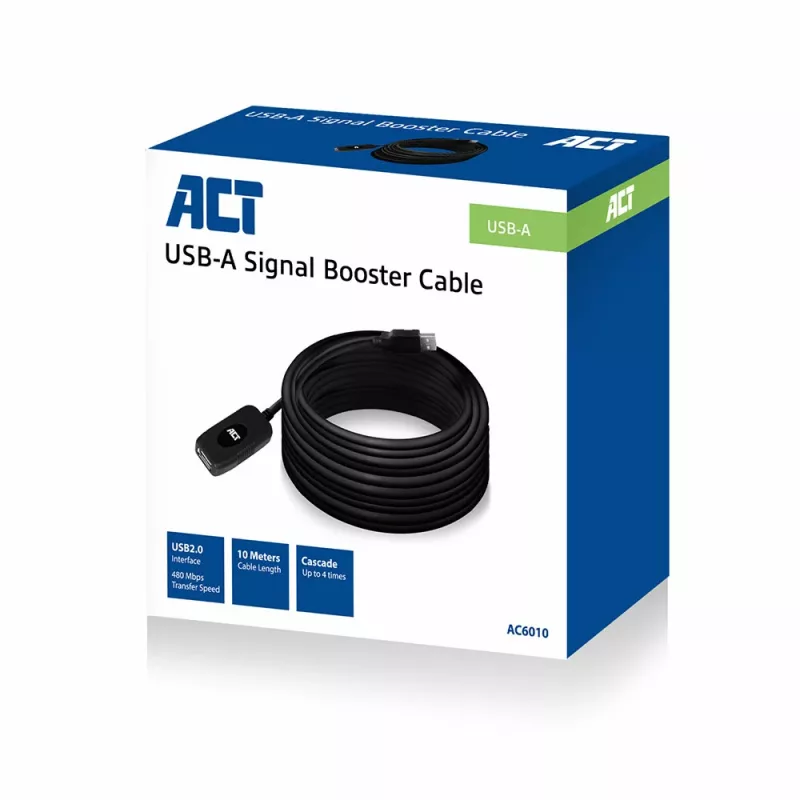 USB 2.0 võimendi ACT AC6010 10 m