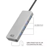 USB-jaotur ACT AC6121 Type-A 5000 Mbit/s Alumiinium
