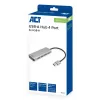 USB-jaotur ACT AC6121 Type-A 5000 Mbit/s Alumiinium