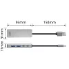 USB-jaotur ACT AC6125 3.2 Gen 1 Type-A 5000 Mbit/s Hall