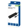 USB-jaotur ACT AC6215 480 Mbit/s Must