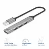 ACT AC6225 USB 2.0 jaotur 480 Mbit/s hall alumiinium