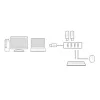 ACT AC6300 USB 3.2 Gen 1 jaotur Type-A 5000 Mbit/s must