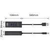 Dokkimisjaam ACT AC6310 USB 3.2 Gen 1 juhtmega ühendus must Ethernet