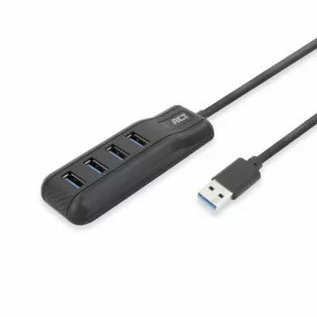 ACT AC6320 liidesejaotur USB 3.2 Gen 1 (3.1 Gen 1) Type-A 5000 Mbit/s Must