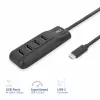 ACT AC6420 liidesejaotur USB 3.2 Gen 1 (3.1 Gen 1) USB-C 5000 Mbit/s Must