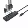 ACT AC6420 liidesejaotur USB 3.2 Gen 1 (3.1 Gen 1) USB-C 5000 Mbit/s Must