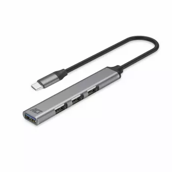 USB-jaotur ACT AC6425 USB-C 5000 Mbit/s alumiinium hall