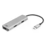 ACT USB-C 4K mitme pordiga adapter 2 HDMI monitorile, USB-A andmepordiga