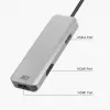 ACT USB-C 4K mitme pordiga adapter 2 HDMI monitorile, USB-A andmepordiga