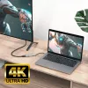 ACT USB-C 4K mitme pordiga adapter 2 HDMI monitorile, USB-A andmepordiga