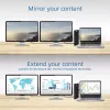 ACT universaalne USB-C või USB-A dokkimisjaam, 2 HDMI monitori jaoks, DisplayLink