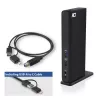 ACT universaalne USB-C või USB-A dokkimisjaam, 2 HDMI monitori jaoks, DisplayLink
