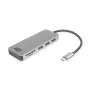 ACT USB-C jaotur 3.0, 3x USB-A, kaardilugeja, PD läbivool