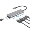 ACT AC7072 USB 3.2 Gen 1 USB-C jaotur 5000 Mbit/s Must Hall