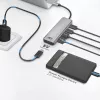 ACT AC7072 USB 3.2 Gen 1 USB-C jaotur 5000 Mbit/s Must Hall