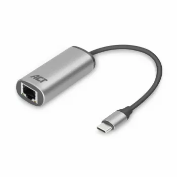 USB-jaotur ACT AC7081 USB-C 2500 Mbit/s Alumiinium