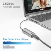 USB-jaotur ACT AC7081 USB-C 2500 Mbit/s Alumiinium