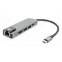 ACT USB-C 4K dokkimisjaam 1 HDMI monitorile, Ethernet, USB-A, PD läbivooluga