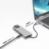 ACT USB-C 4K dokkimisjaam 1 HDMI monitorile, Ethernet, USB-A, PD läbivooluga