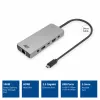 ACT USB-C 4K / 8K 30Hz dokkimisjaam 1 HDMI-monitori, 2,5 Gigabit Etherneti, USB-C 10Gbps, USB-A 10Gbps, 3,5 mm heli, PD läbivooluga