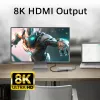 ACT USB-C 4K / 8K 30Hz dokkimisjaam 1 HDMI-monitori, 2,5 Gigabit Etherneti, USB-C 10Gbps, USB-A 10Gbps, 3,5 mm heli, PD läbivooluga