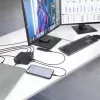 ACT universaalne USB-C dokkimisjaam 4K, 2 HDMI/DisplayPort monitorile, DisplayLink, kompaktne disain