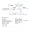 ACT universaalne USB-C dokkimisjaam 4K, 2 HDMI/DisplayPort monitorile, DisplayLink, kompaktne disain