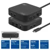 ACT universaalne USB-C dokkimisjaam 4K, 2 HDMI/DisplayPort monitorile, DisplayLink, kompaktne disain