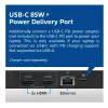 ACT universaalne USB-C dokkimisjaam 4K, 2 HDMI/DisplayPort monitorile, DisplayLink, kompaktne disain