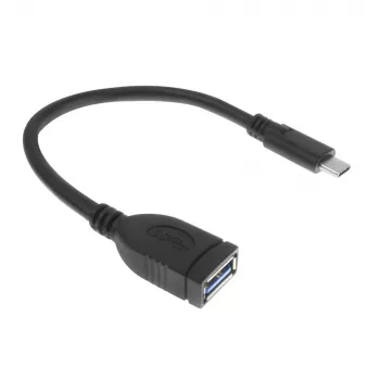 ACT USB 3.0 kaabel OTG USB-C isane USB-A emasele 0,2 m 5 Gbit/s