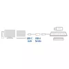 ACT USB 3.0 kaabel OTG USB-C isane USB-A emasele 0,2 m 5 Gbit/s