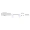 ACT USB 2.0 kaabel USB-A – USB-C 1 meeter AC7350