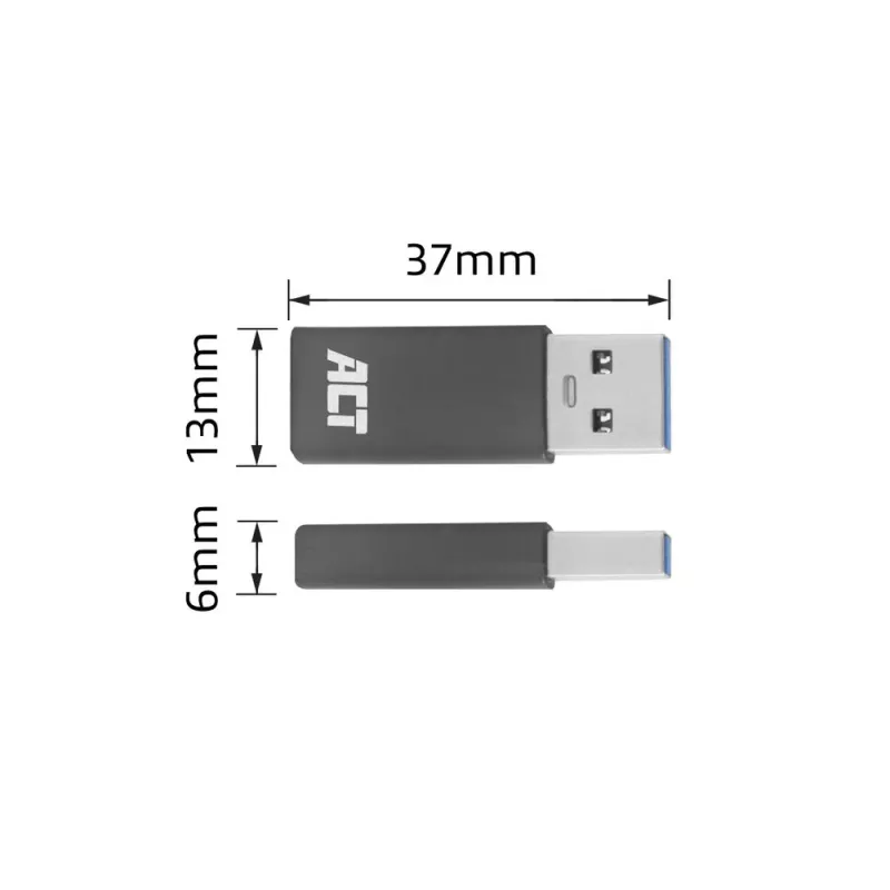 USB-A–USB-C adapter ACT AC7375 Hall