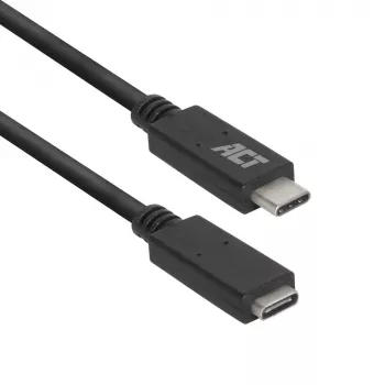 ACT USB 3.0 pikenduskaabel USB-C 2 meetrit 5 Gbit/s Must