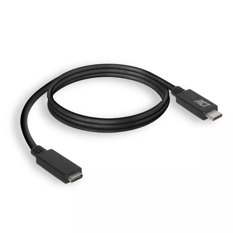 ACT USB 3.0 pikenduskaabel USB-C 2 meetrit 5 Gbit/s Must