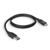 ACT USB 3.0 kaabel USB-A to USB-C 1 meeter 5 Gbit/s Must