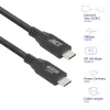 ACT USB4 20Gbps 240W USB USB-C kaabel 0,5 m must
