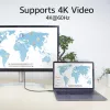 USB-C-kaabel ACT AC7442 2m 10Gbps 60W Must