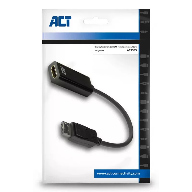 DisplayPort HDMI-adapter ACT AC7555
