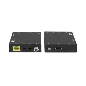 AV-saatja ja -vastuvõtja ACT 4K HDMI 2.0 laienduskomplekt CAT6 UTP kaabli kaudu IR-toega, 60 meetrit