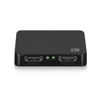 ACT 4K HDMI 1.4 jaotur, 2 porti, 3840 x 2160 pikslit, must