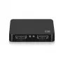 ACT 4K HDMI 1.4 jaotur, 2 porti, 3840 x 2160 pikslit, must