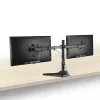 ACT vabalt seisev topeltmonitori hoidik AC8320, max kaal 16 kg, min ekraan 33 cm, max ekraan 81,3 cm