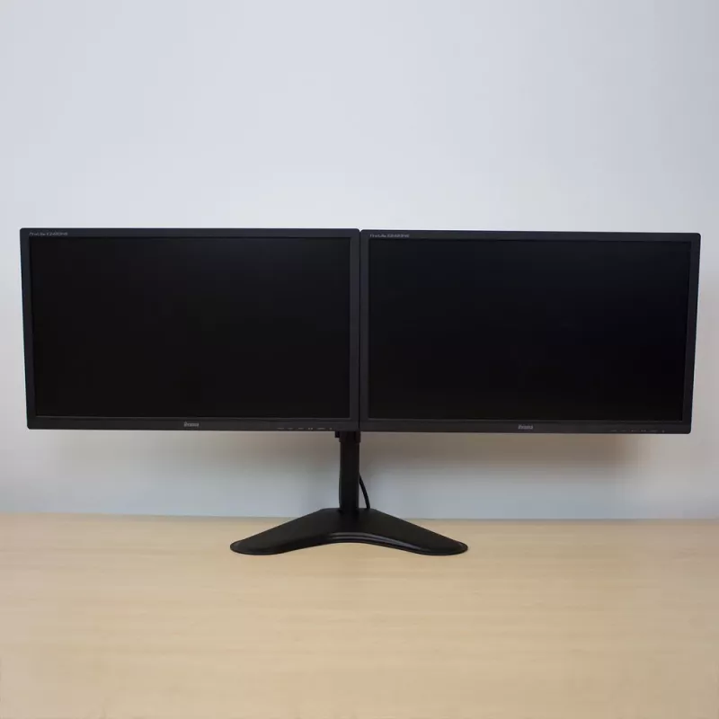 ACT vabalt seisev topeltmonitori hoidik AC8320, max kaal 16 kg, min ekraan 33 cm, max ekraan 81,3 cm