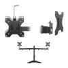 ACT vabalt seisev topeltmonitori hoidik AC8320, max kaal 16 kg, min ekraan 33 cm, max ekraan 81,3 cm
