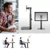 ACT vabaltseisev gaasivedruga monitori käsi, kontorisse, 7 kg kandevõime, 10–32 tolli