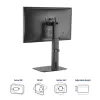 ACT vabaltseisev gaasivedruga monitori käsi, kontorisse, 7 kg kandevõime, 10–32 tolli