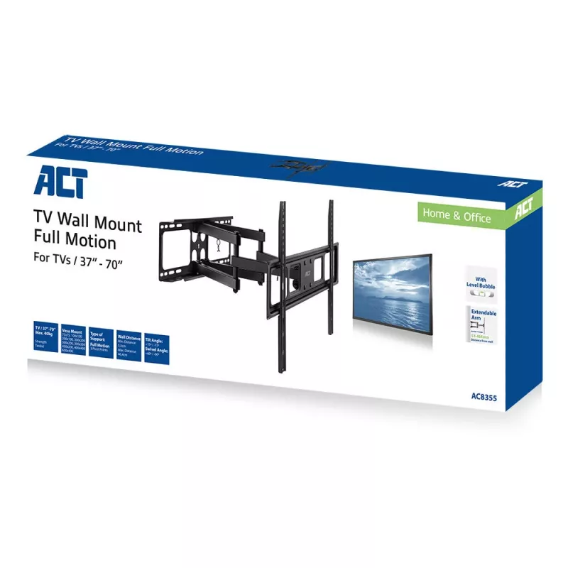 ACT Full motion TV seinakinnitus 37 tolli kuni 70 tolli VESA 40 kg